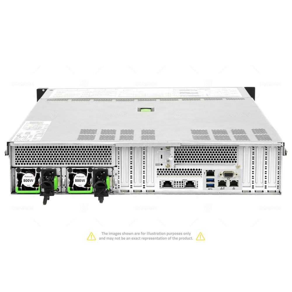 Fujitsu Primergy RX2540 M4 2x Intel Xeon Gold 6132 256GB RAM 8x 3.84TB SSD Rails